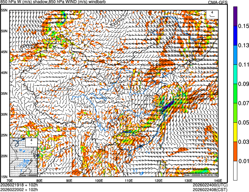 02/19 18时 +102小时