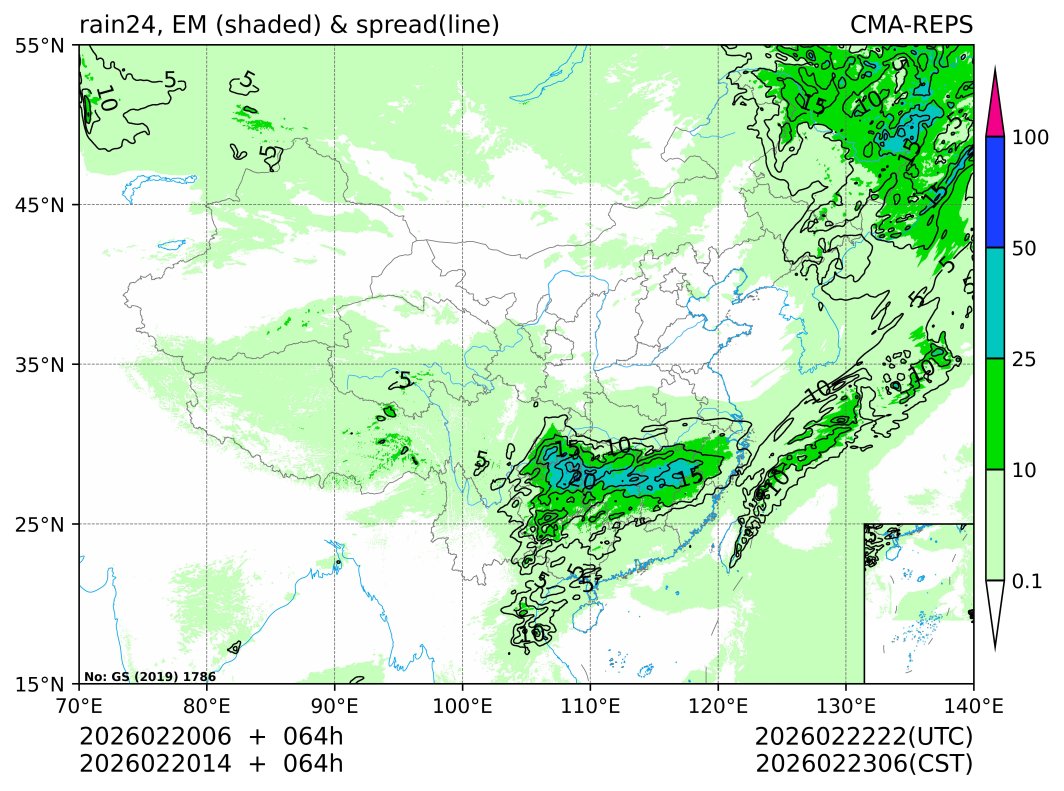 02/20 14时 +064小时