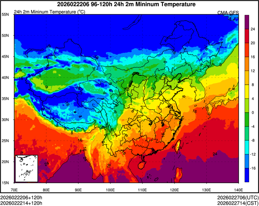 02/22 06时 +120小时