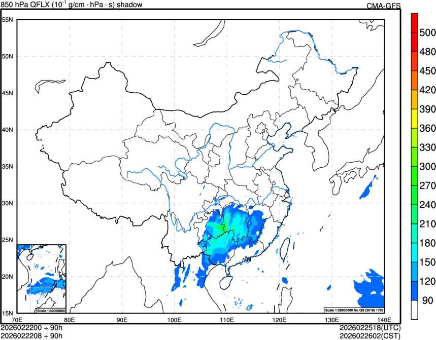 02/22 00时 +090小时