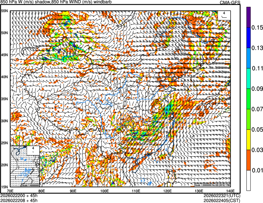 02/22 00时 +045小时