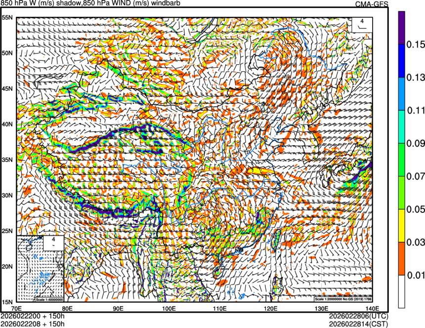 02/22 00时 +150小时