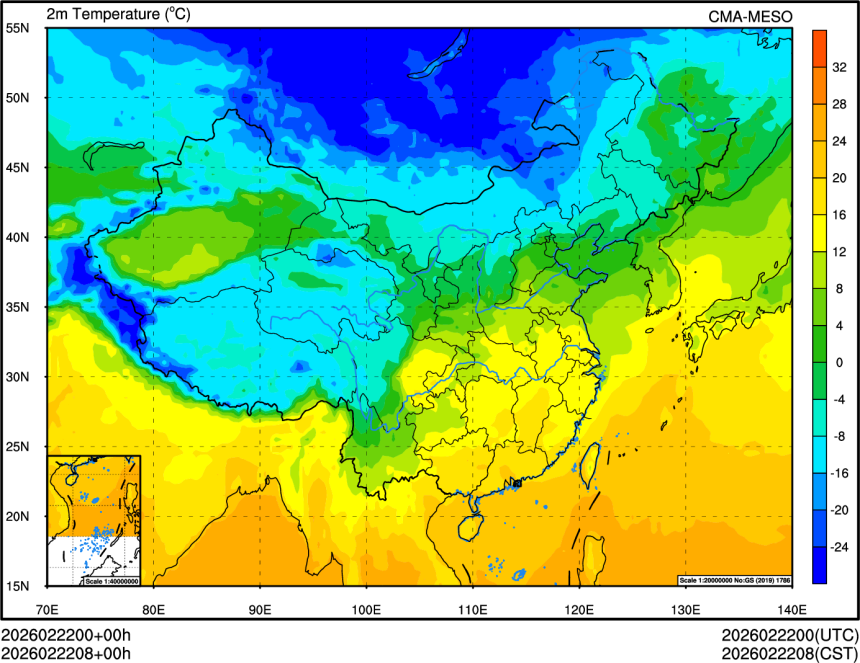 02/22 00时 +000小时