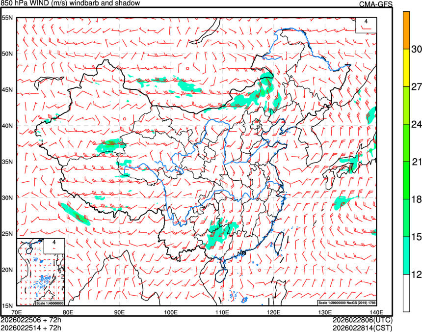 02/25 06时 +072小时