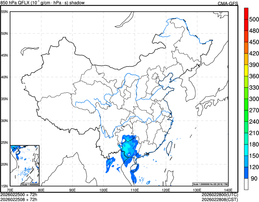 02/25 00时 +072小时