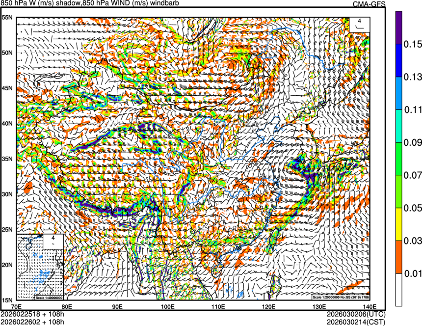 02/25 18时 +108小时
