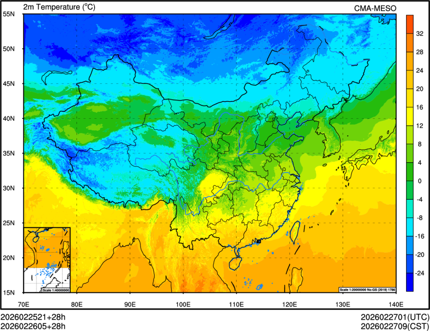 02/25 21时 +028小时