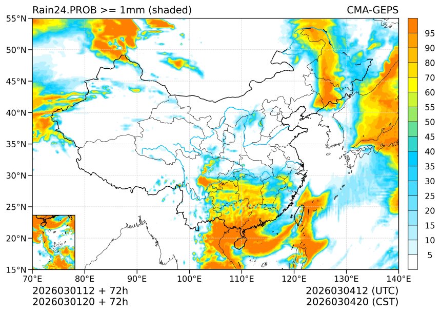 03/01 20时 +072小时