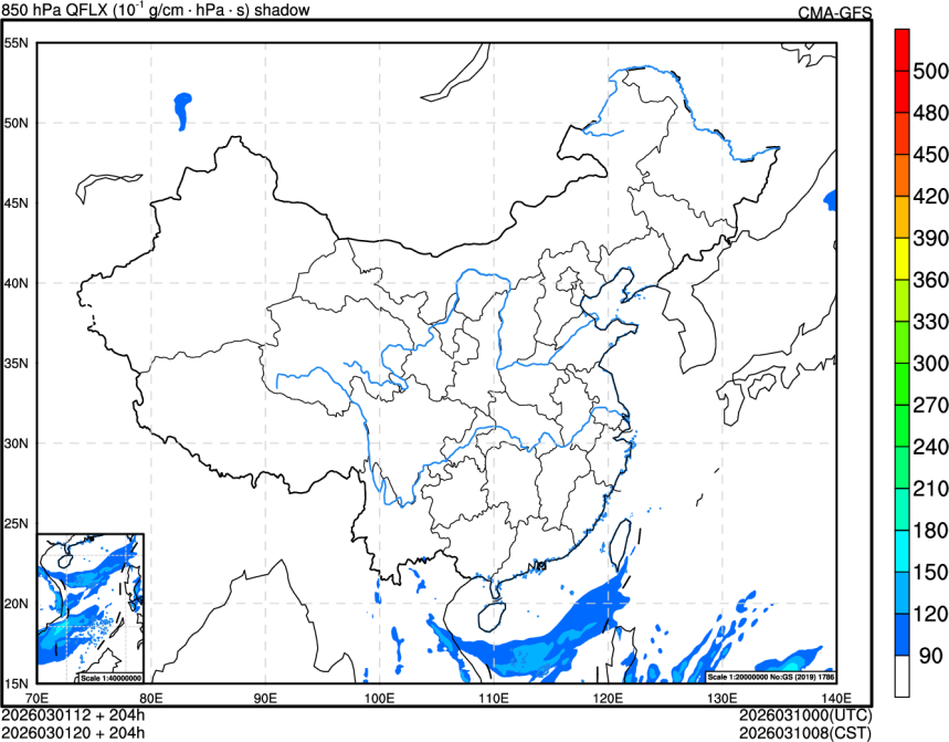 03/01 12时 +204小时