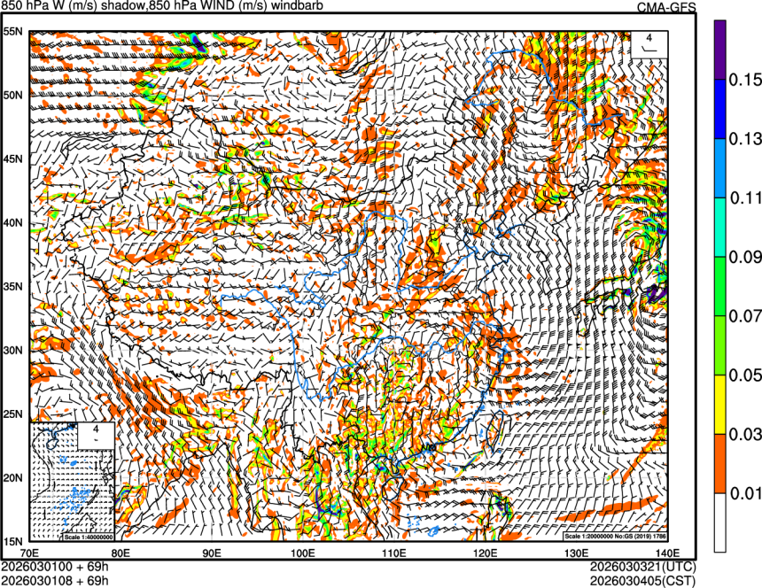 03/01 00时 +069小时