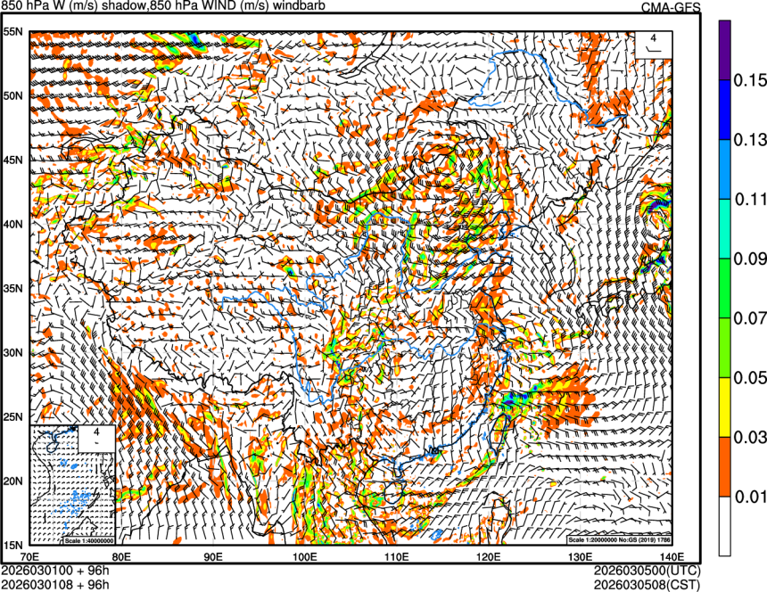 03/01 00时 +096小时