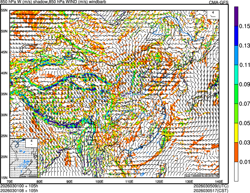 03/01 00时 +105小时