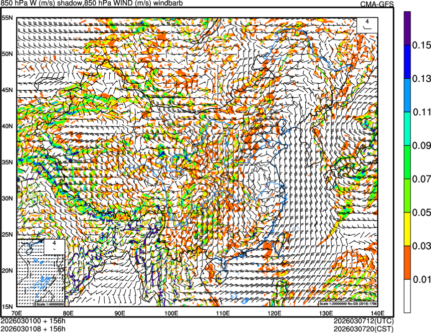 03/01 00时 +156小时