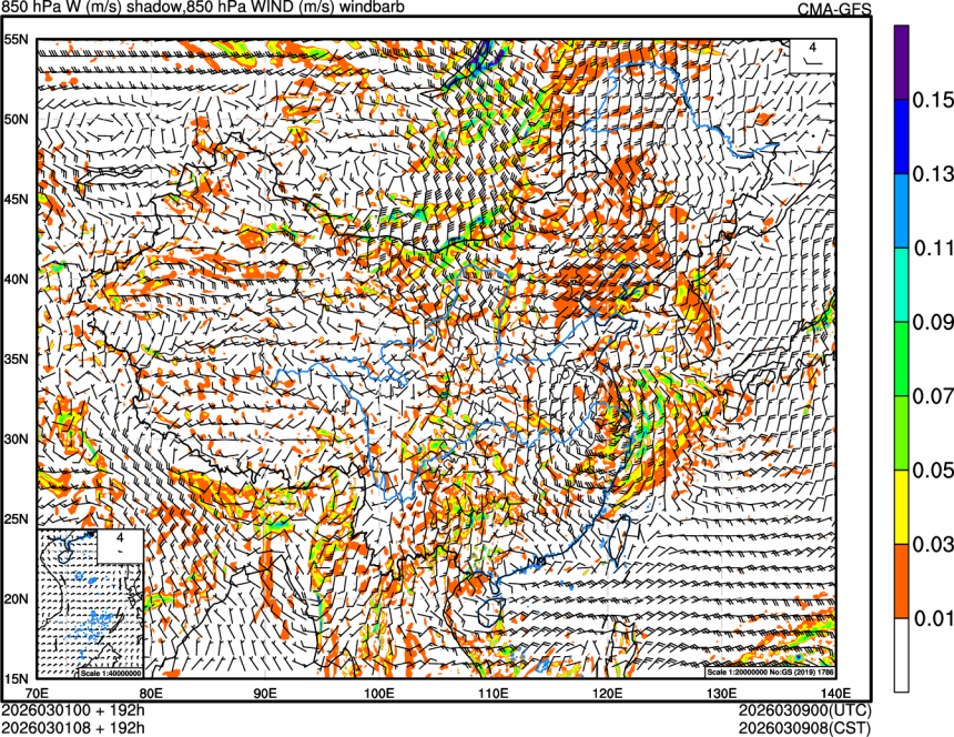 03/01 00时 +192小时