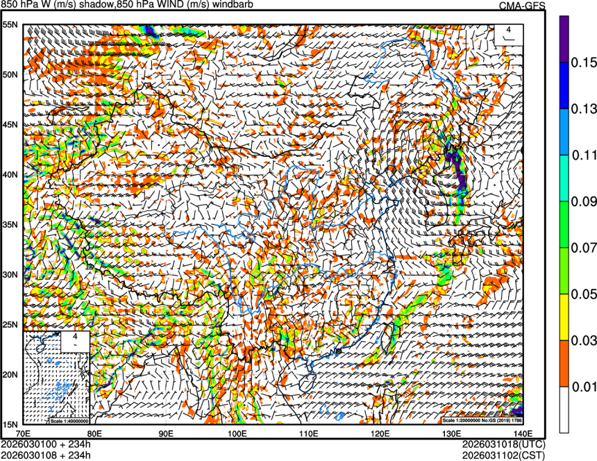 03/01 00时 +234小时