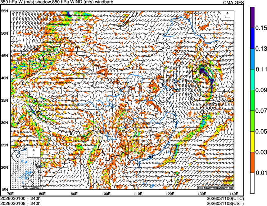 03/01 00时 +240小时