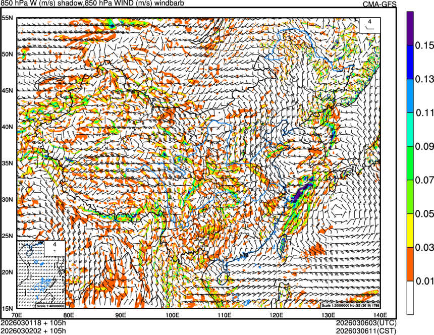 03/01 18时 +105小时