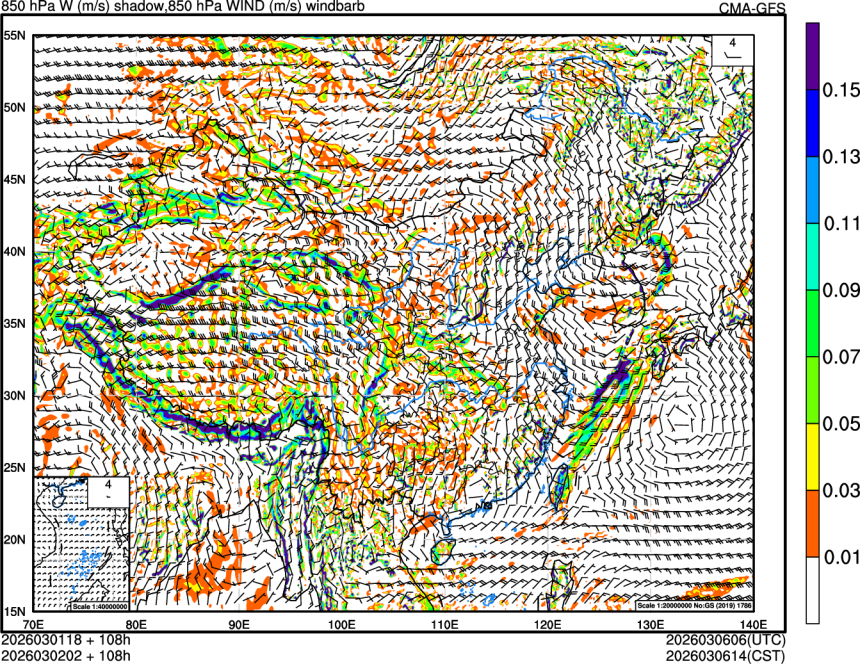 03/01 18时 +108小时