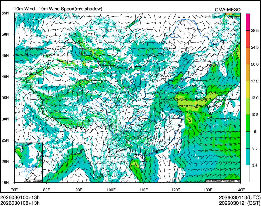 03/01 08时 +013小时