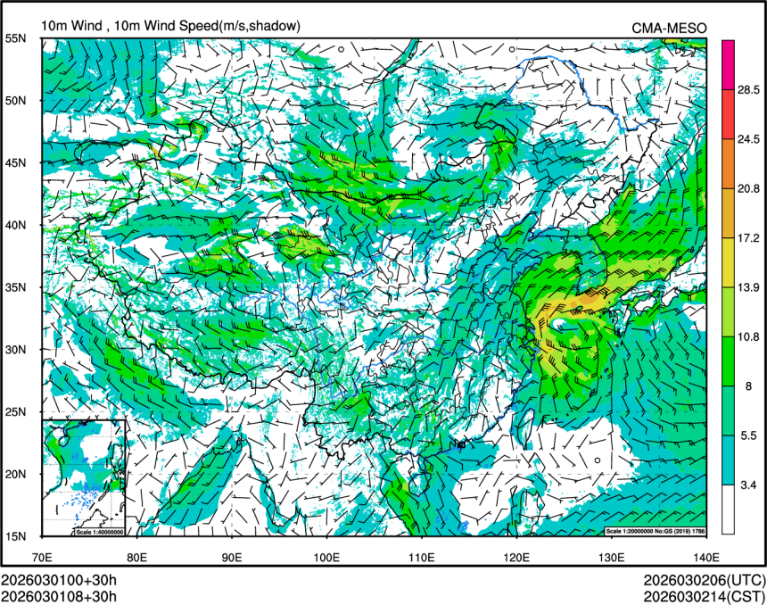 03/01 08时 +030小时