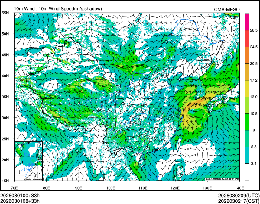 03/01 08时 +033小时