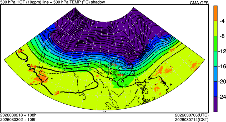 03/02 18时 +108小时