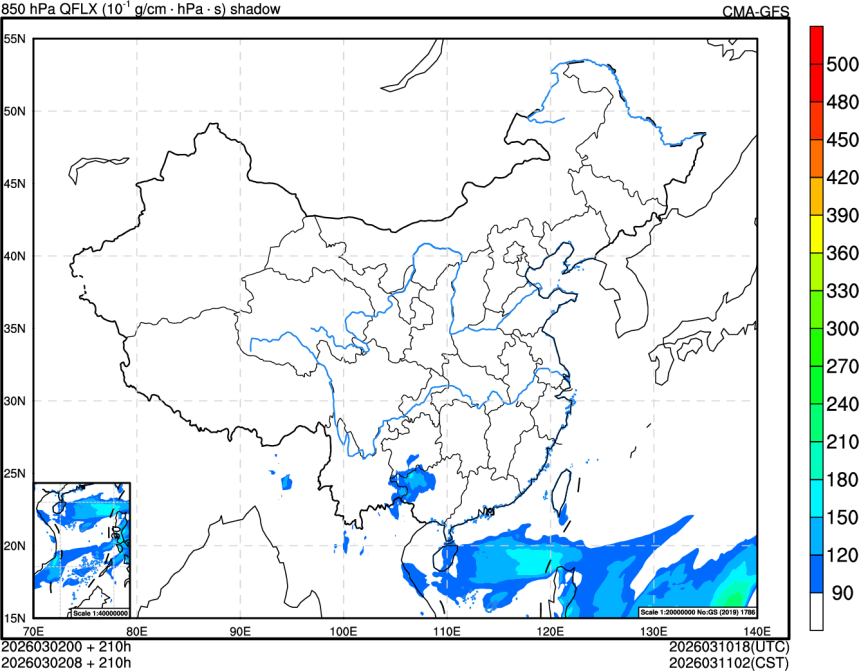 03/02 00时 +210小时