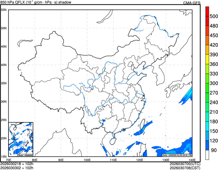 03/02 18时 +102小时