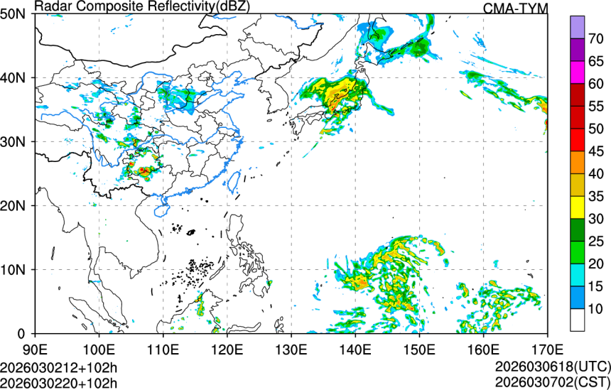 03/02 12时 +102小时