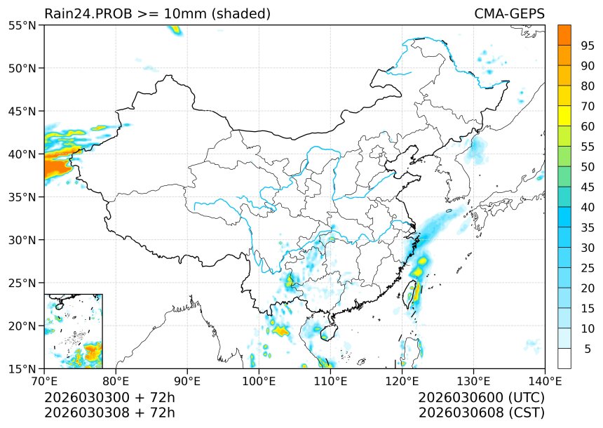 03/03 08时 +072小时