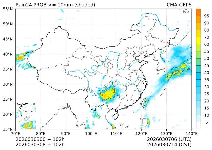 03/03 08时 +102小时