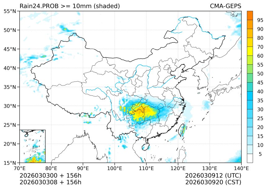 03/03 08时 +156小时
