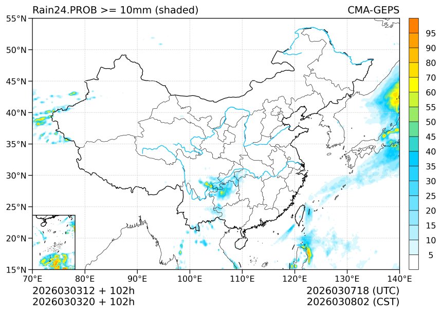 03/03 20时 +102小时