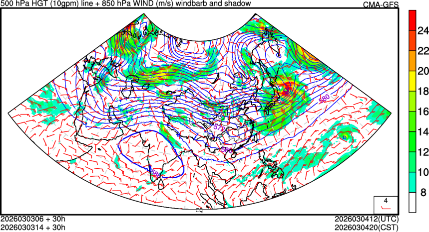 03/03 06时 +030小时