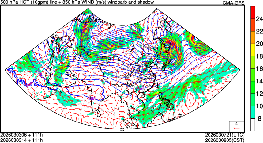 03/03 06时 +111小时