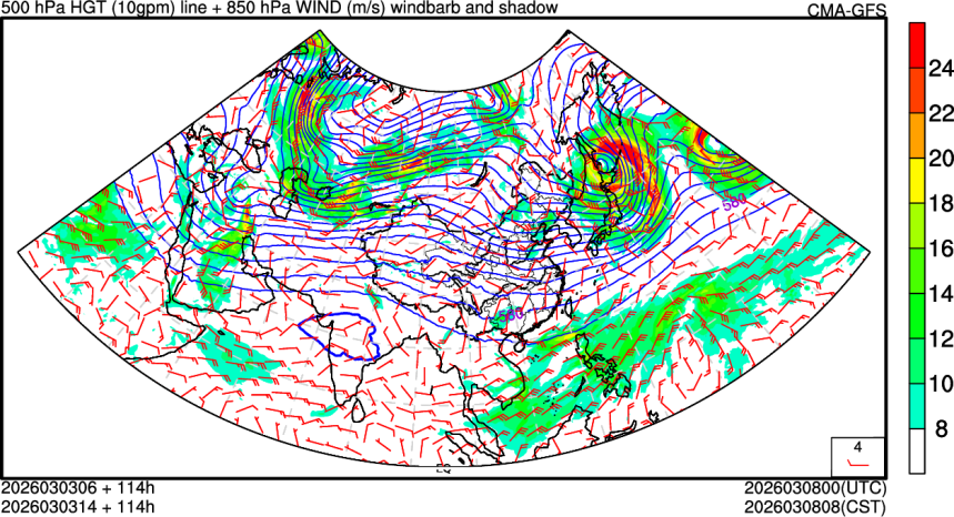 03/03 06时 +114小时