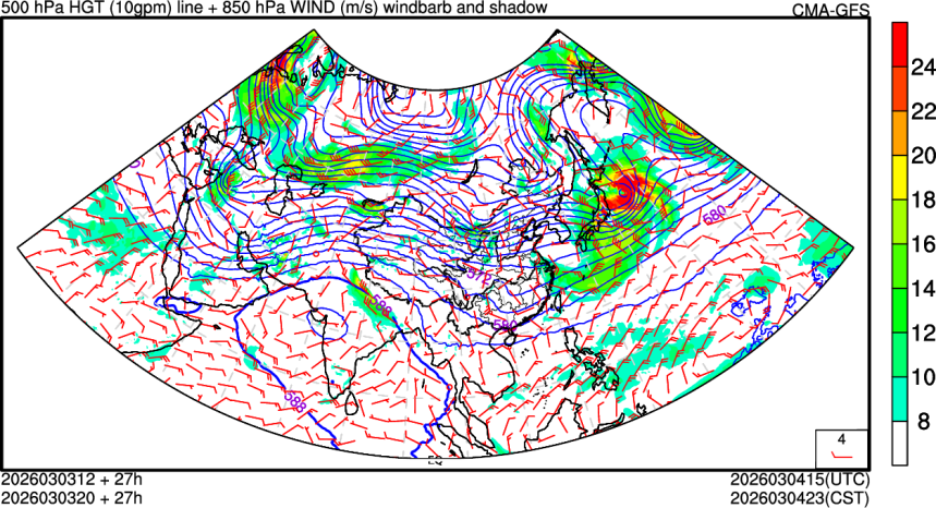03/03 12时 +027小时