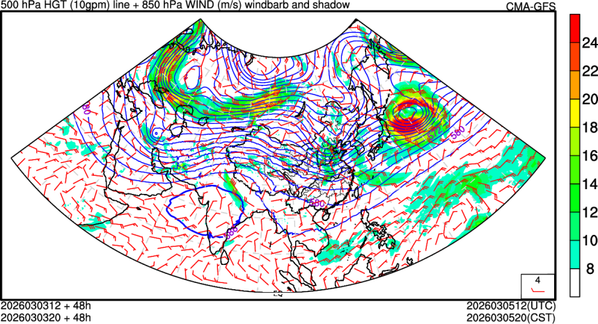 03/03 12时 +048小时