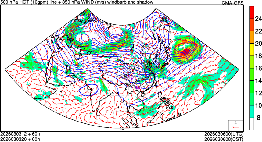 03/03 12时 +060小时