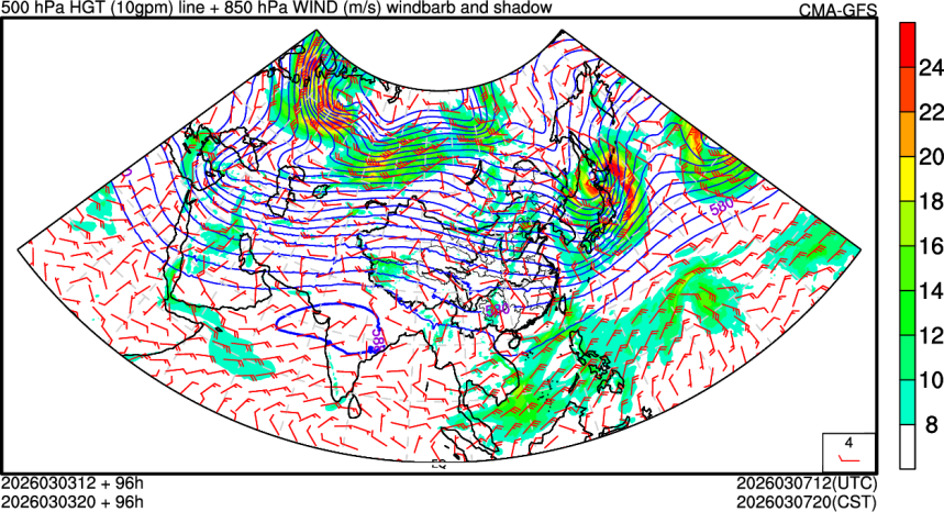 03/03 12时 +096小时