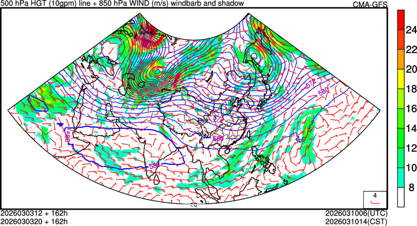 03/03 12时 +162小时