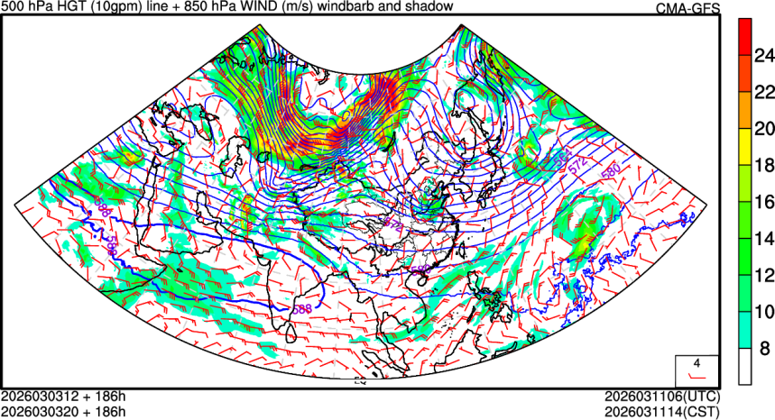 03/03 12时 +186小时