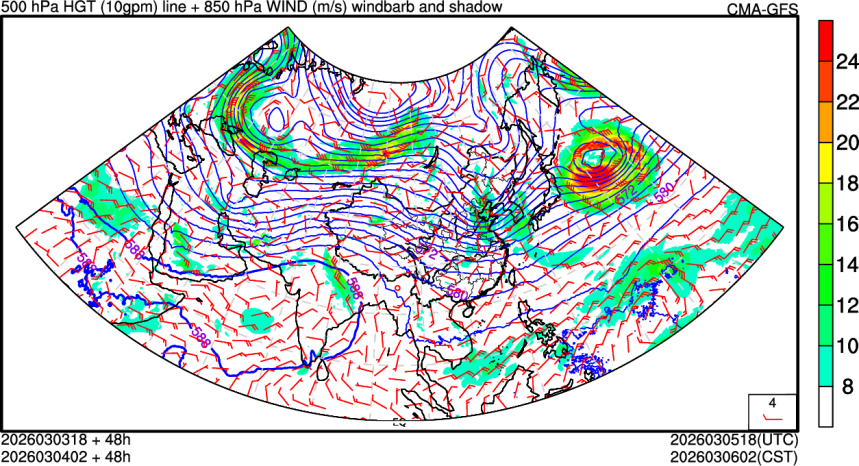 03/03 18时 +048小时