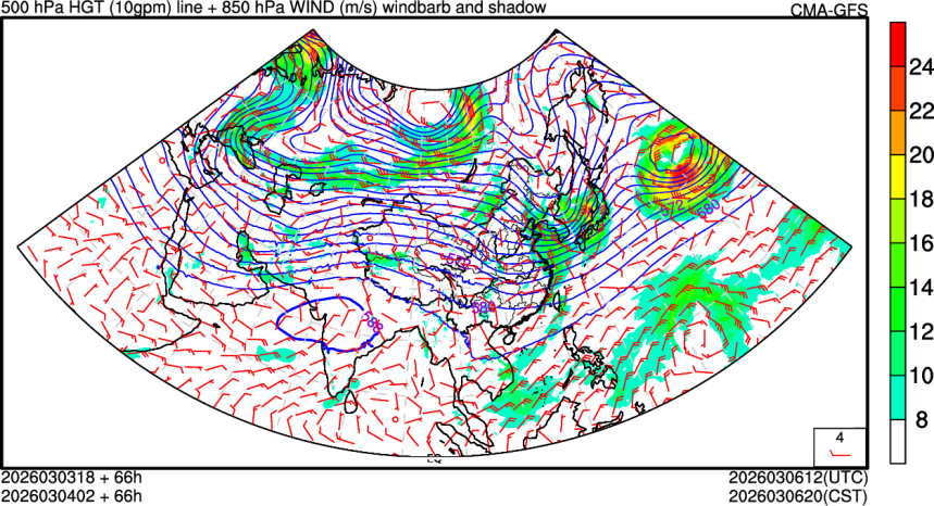 03/03 18时 +066小时