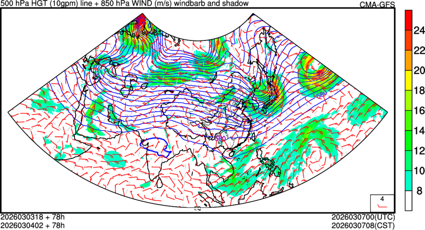 03/03 18时 +078小时