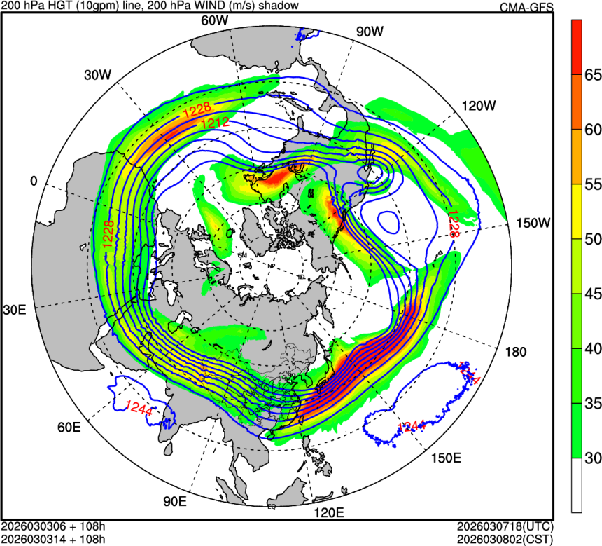 03/03 06时 +108小时