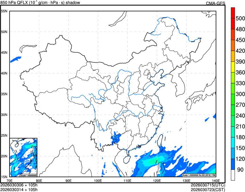 03/03 06时 +105小时