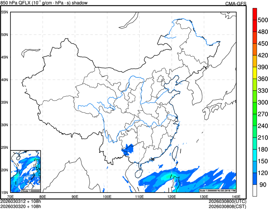 03/03 12时 +108小时