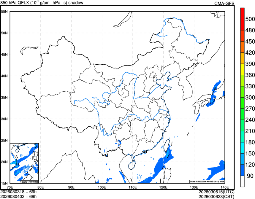 03/03 18时 +069小时