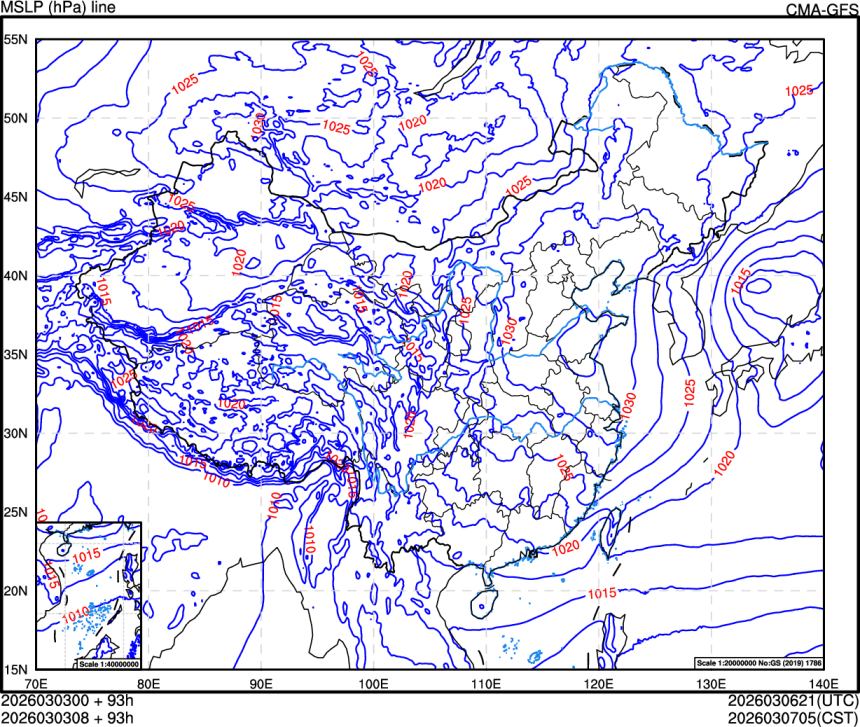 03/03 00时 +093小时